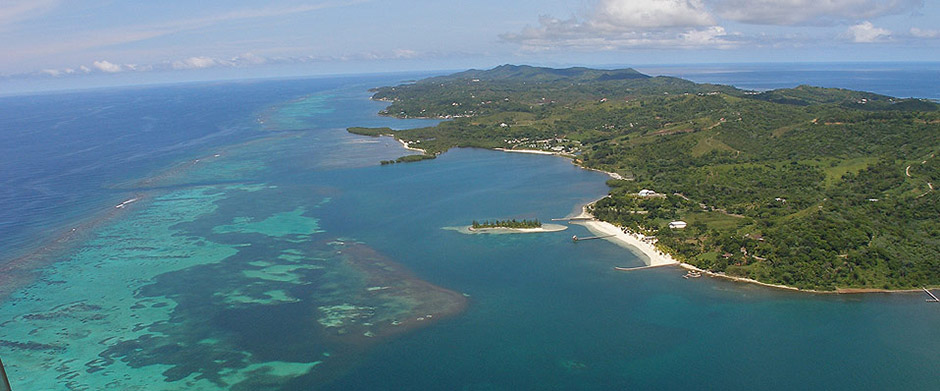 Turquoise Bay, the reef.