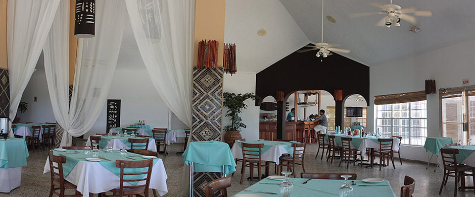 Turquoise Bay, the dinning room 