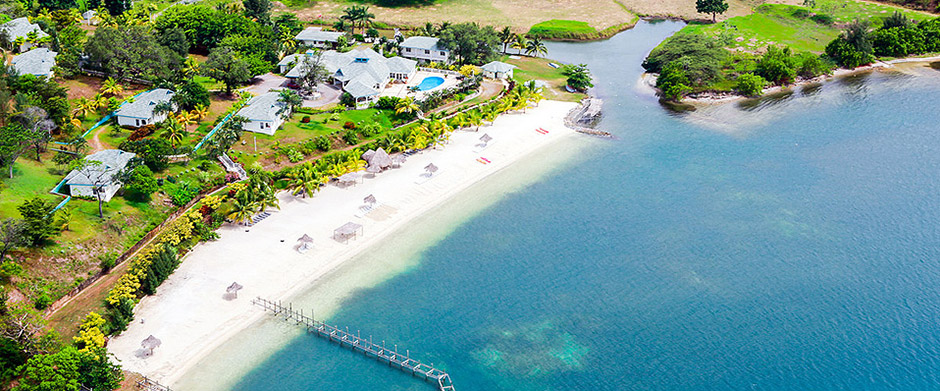 Turquoise Bay, from the sky.